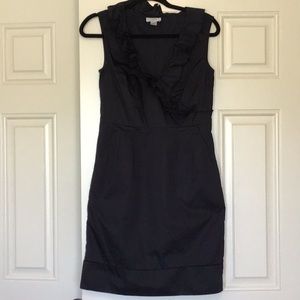 Loft black dress W/POCKETS!  Size 4